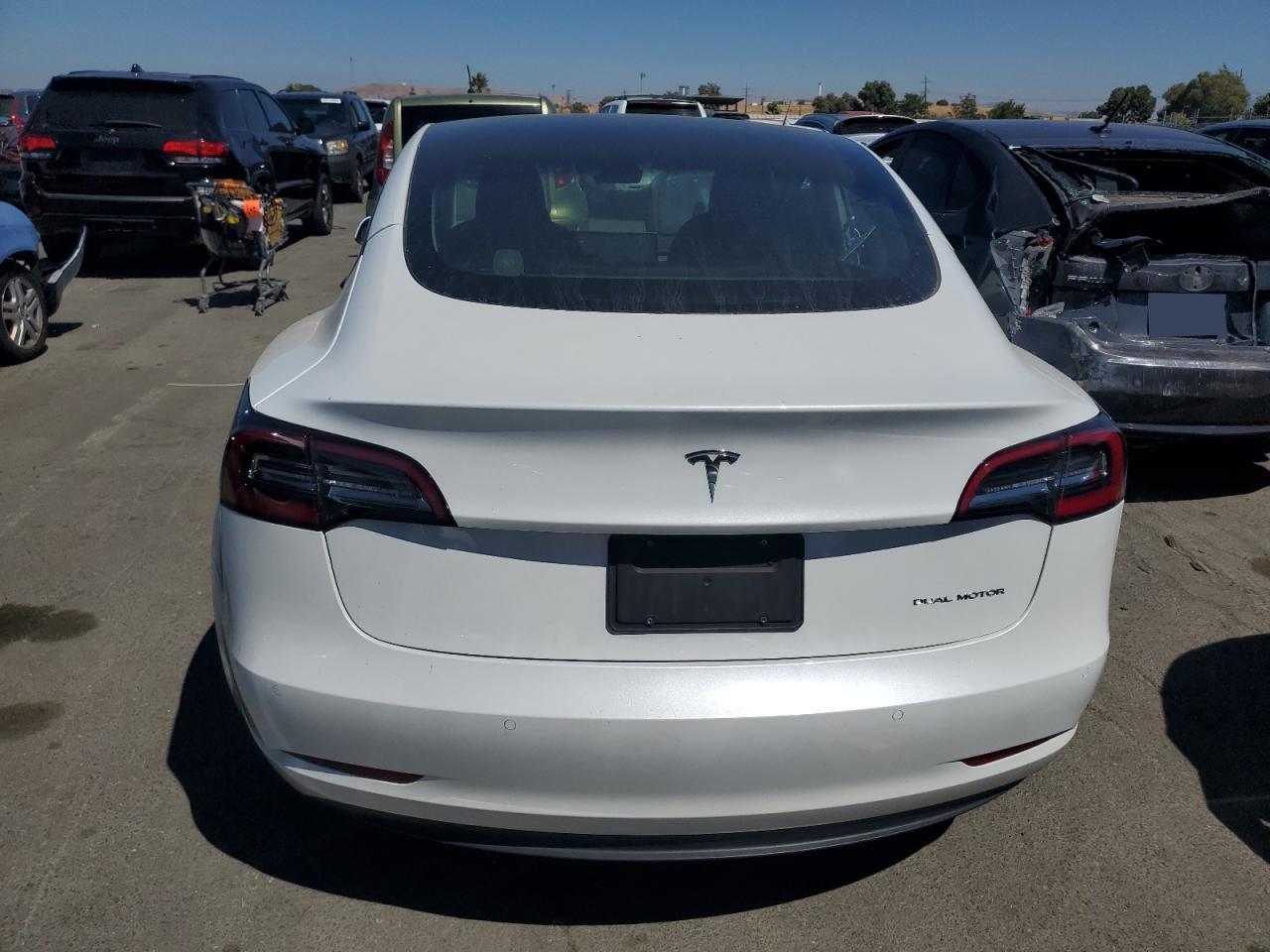 2022 Tesla Model 3 VIN: 5YJ3E1EB3NF193431 Lot: 66725924