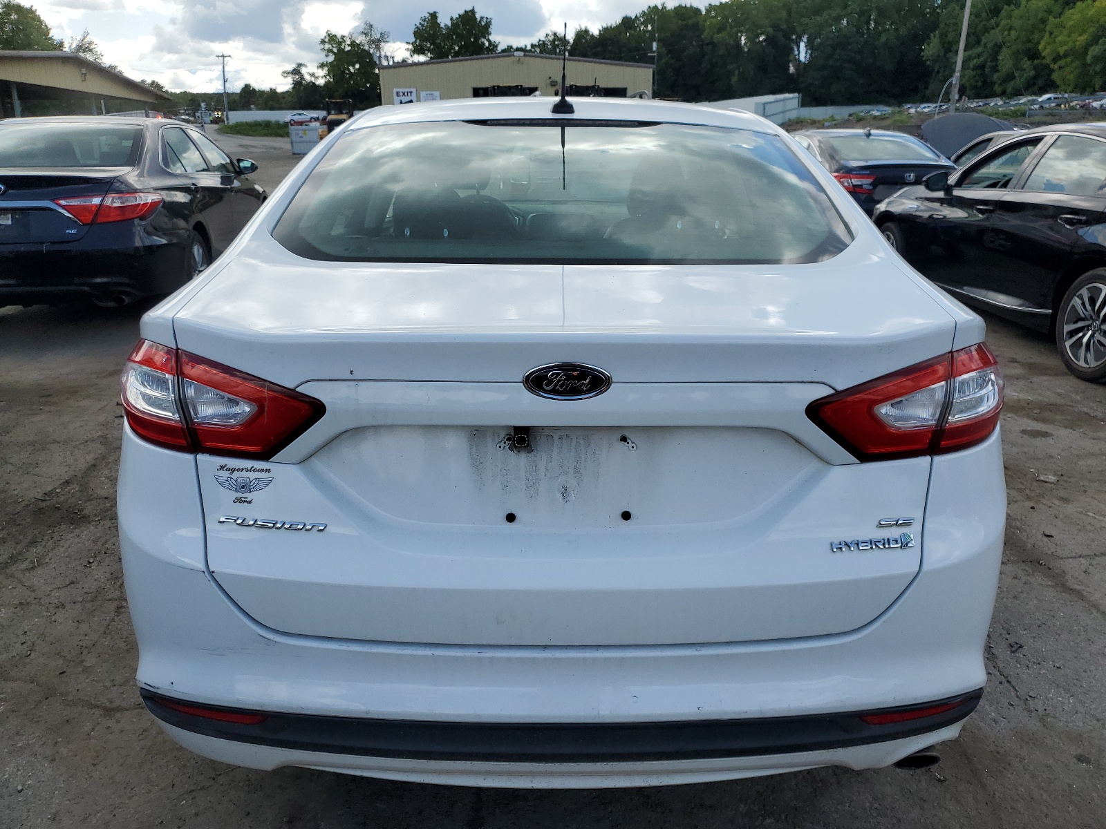 3FA6P0LU6DR101687 2013 Ford Fusion Se Hybrid