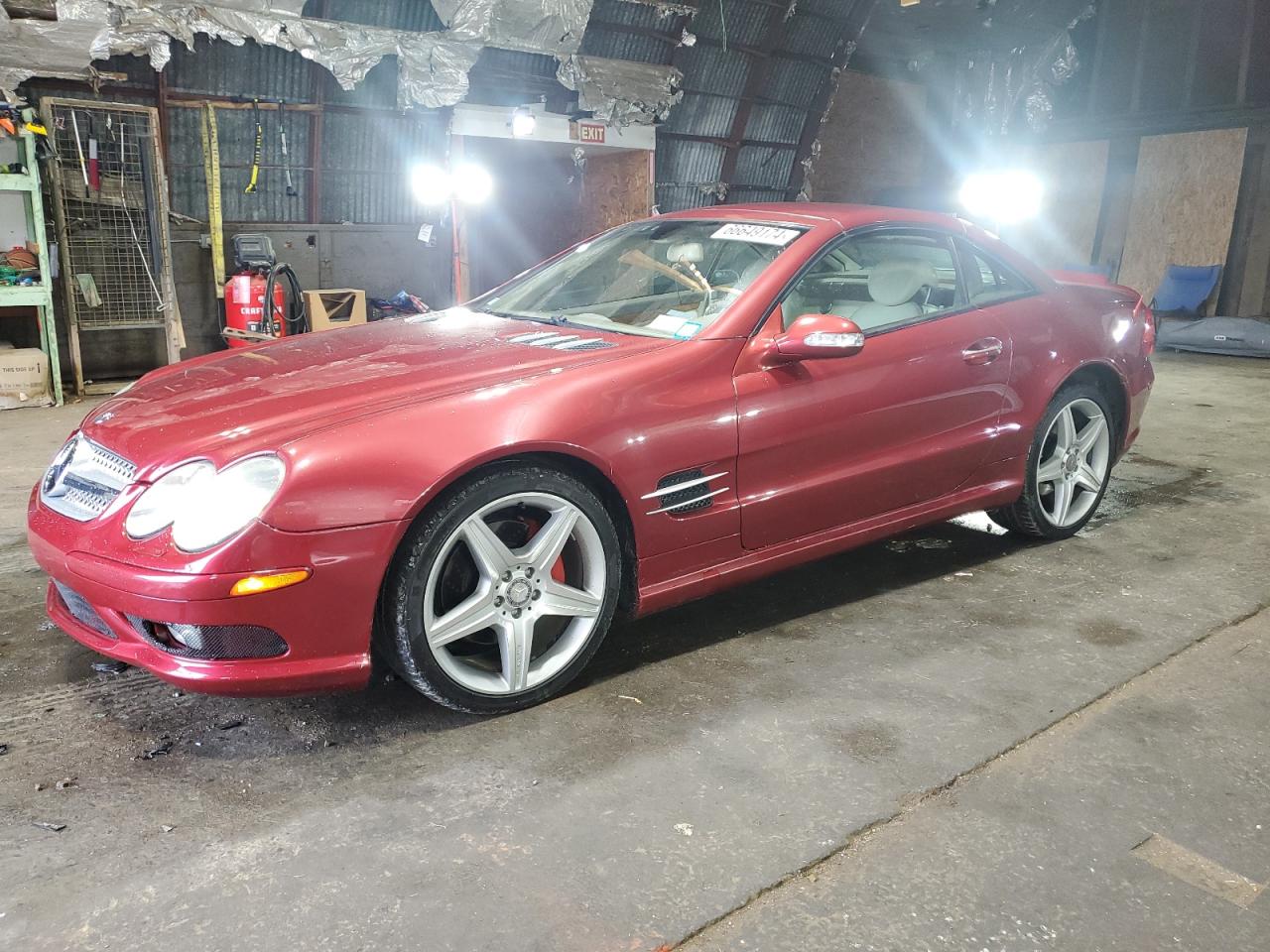 2003 Mercedes-Benz Sl 500R VIN: WDBSK75F13F031377 Lot: 66649174