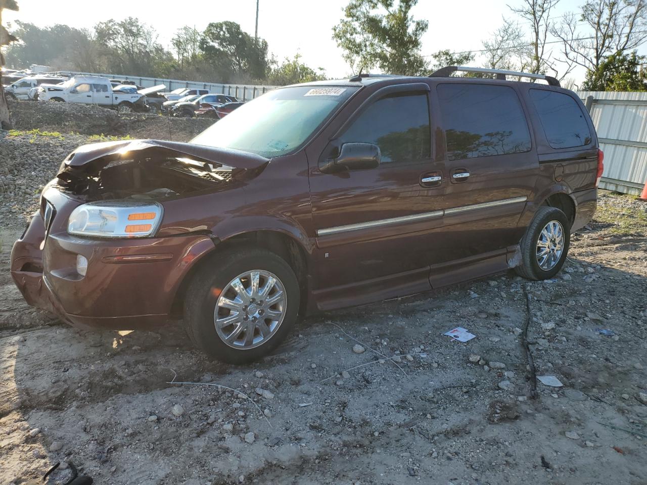 2007 Buick Terraza Incomplete VIN: 4GLDV13W37D199068 Lot: 66025974