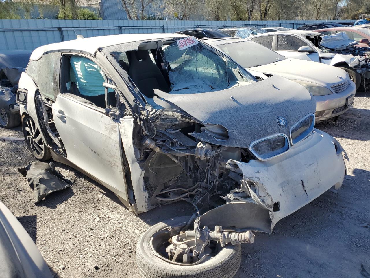 2017 BMW I3 Rex VIN: WBY1Z8C34HV893897 Lot: 58181964