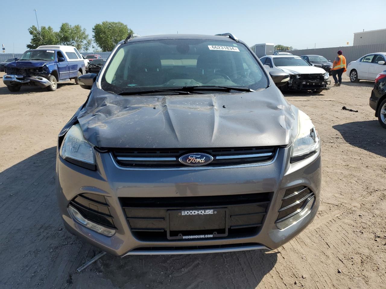 2014 Ford Escape Titanium VIN: 1FMCU9JX0EUA70126 Lot: 66231834