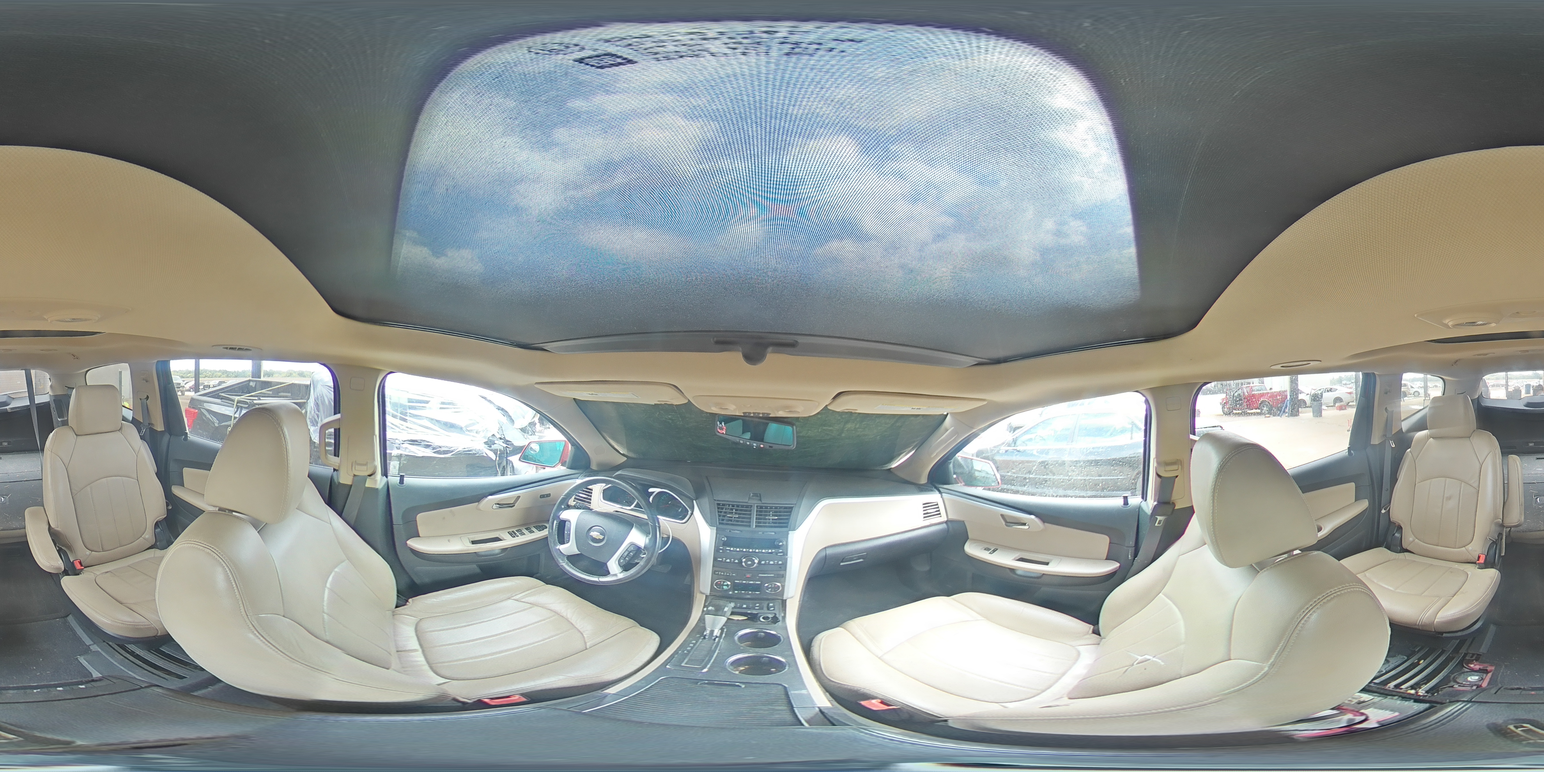 2012 Chevrolet Traverse Ltz VIN: 1GNKRLED4CJ376556 Lot: 67844524