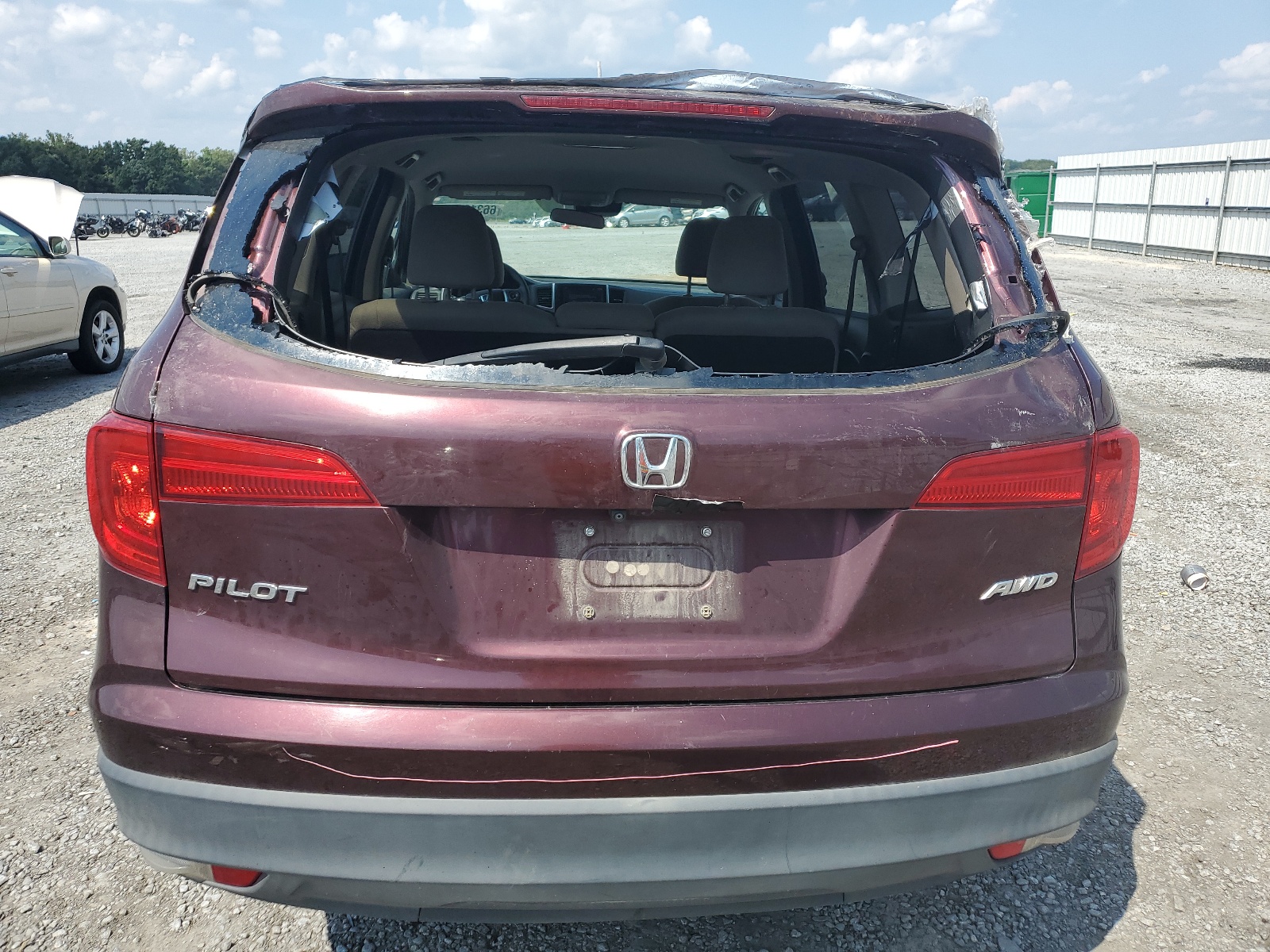 5FNYF6H41HB063472 2017 Honda Pilot Ex