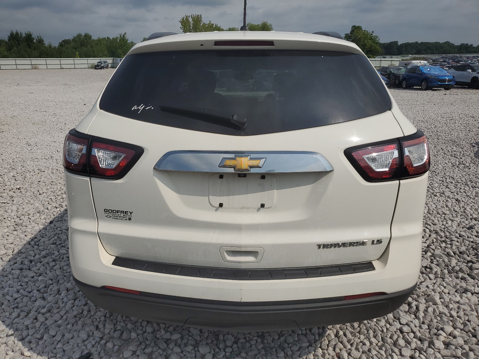 1GNKRFED1EJ316528 2014 Chevrolet Traverse Ls