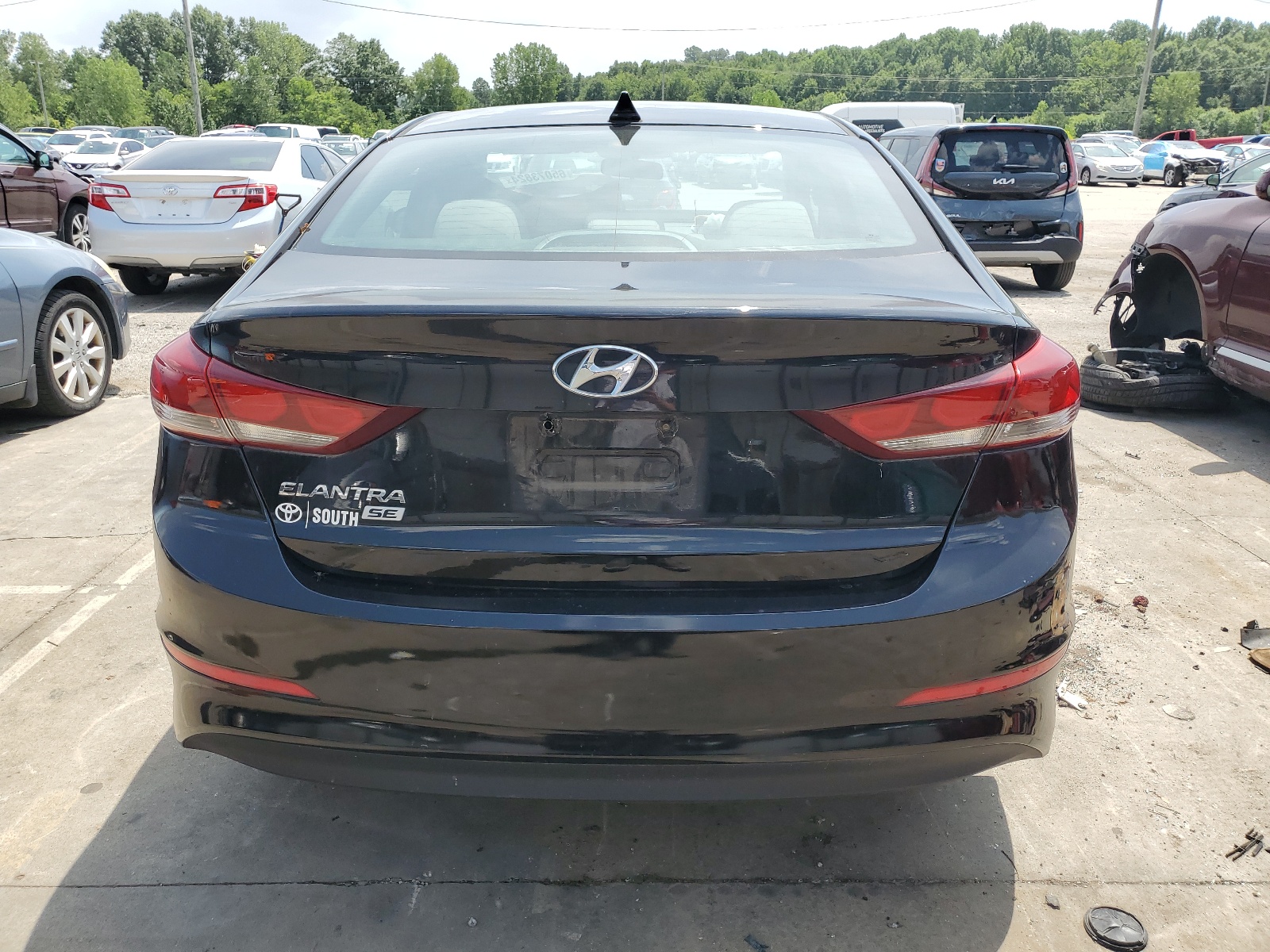 2017 Hyundai Elantra Se vin: KMHD74LF0HU424802