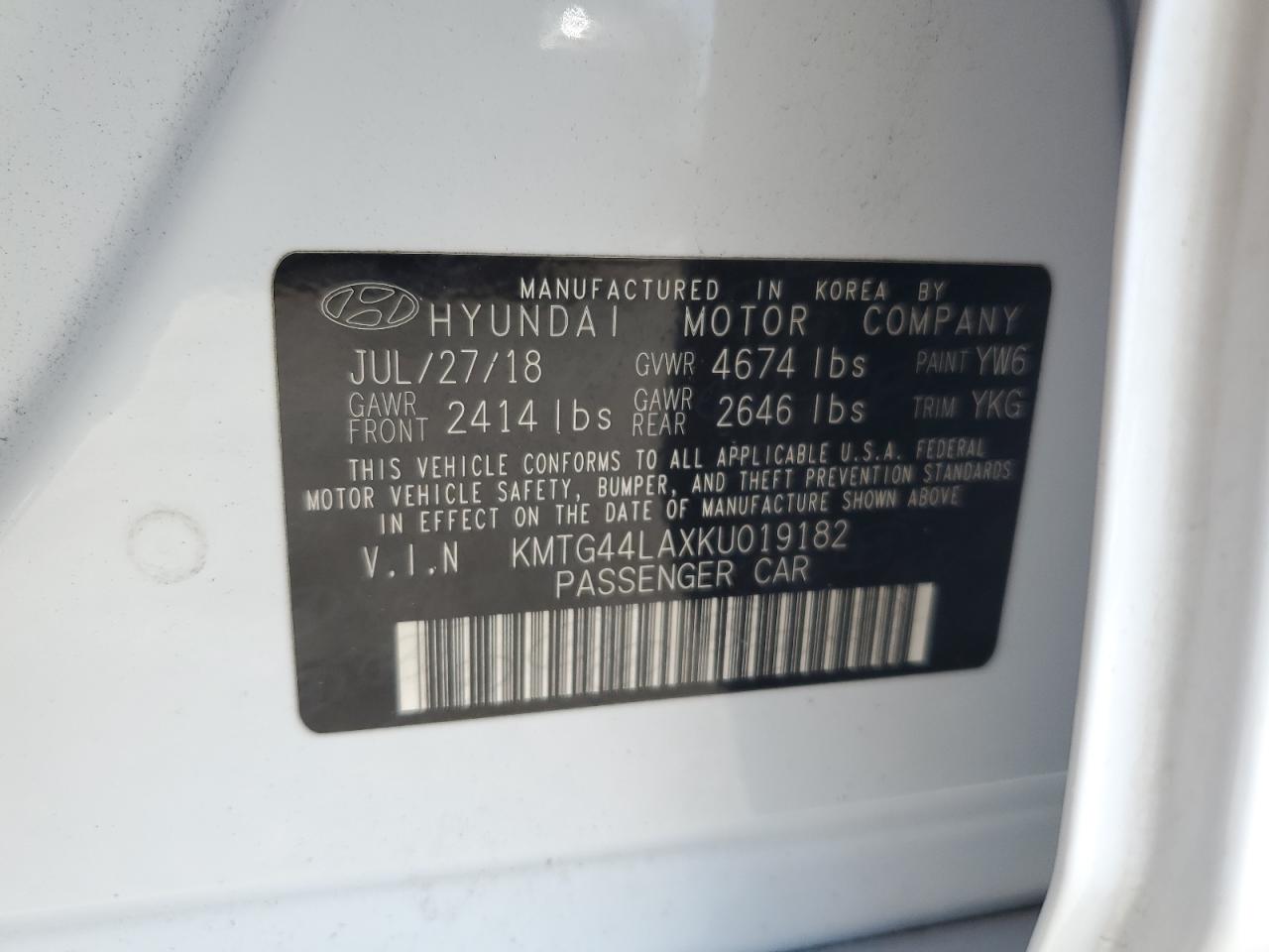 2019 Genesis G70 - Image 12