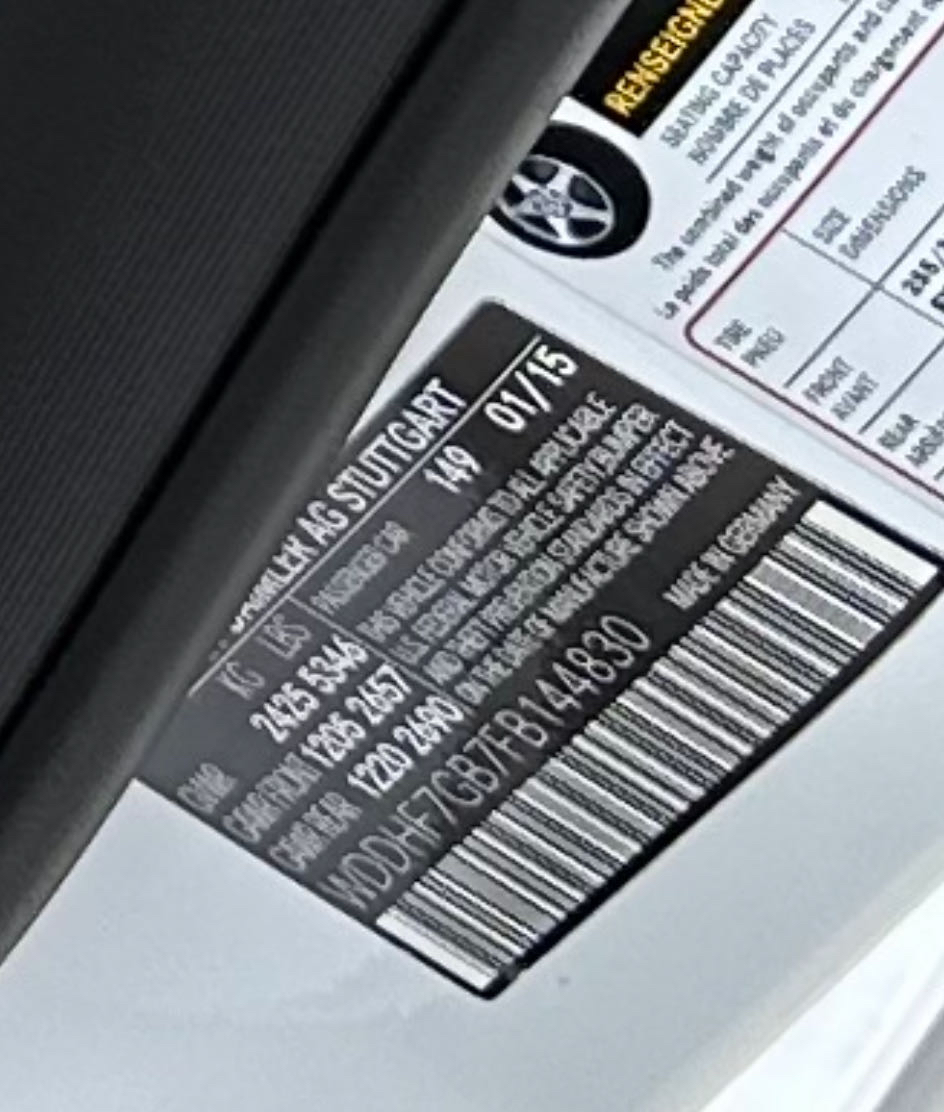 WDDHF7GB7F814483 2015 Mercedes-Benz E 63 Amg-S