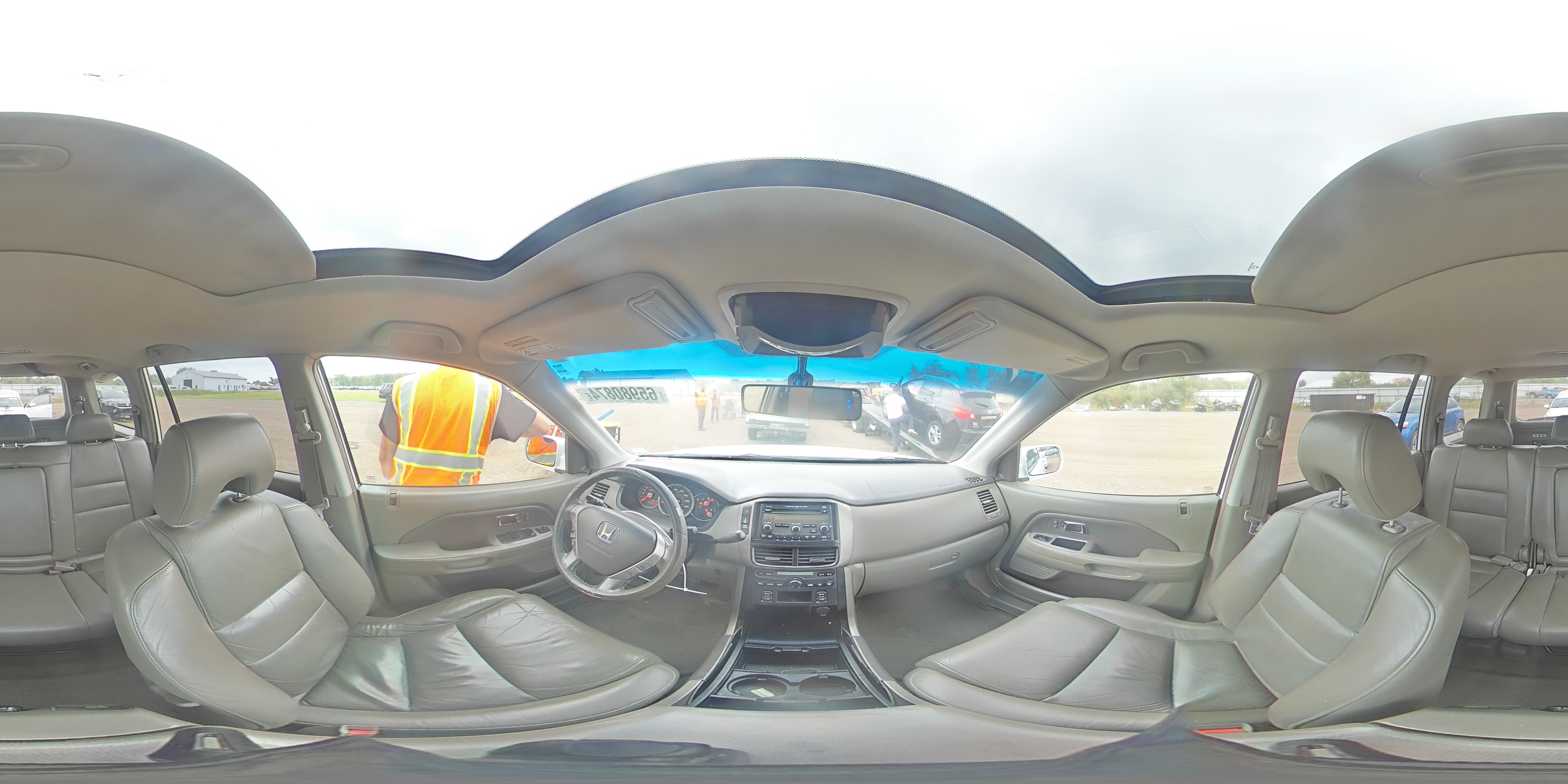 2006 Honda Pilot Ex VIN: 2HKYF18516H547071 Lot: 65980874