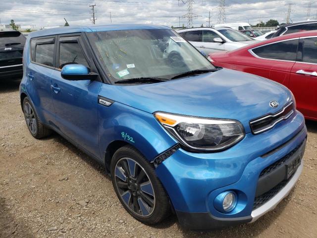  KIA SOUL 2017 Синий