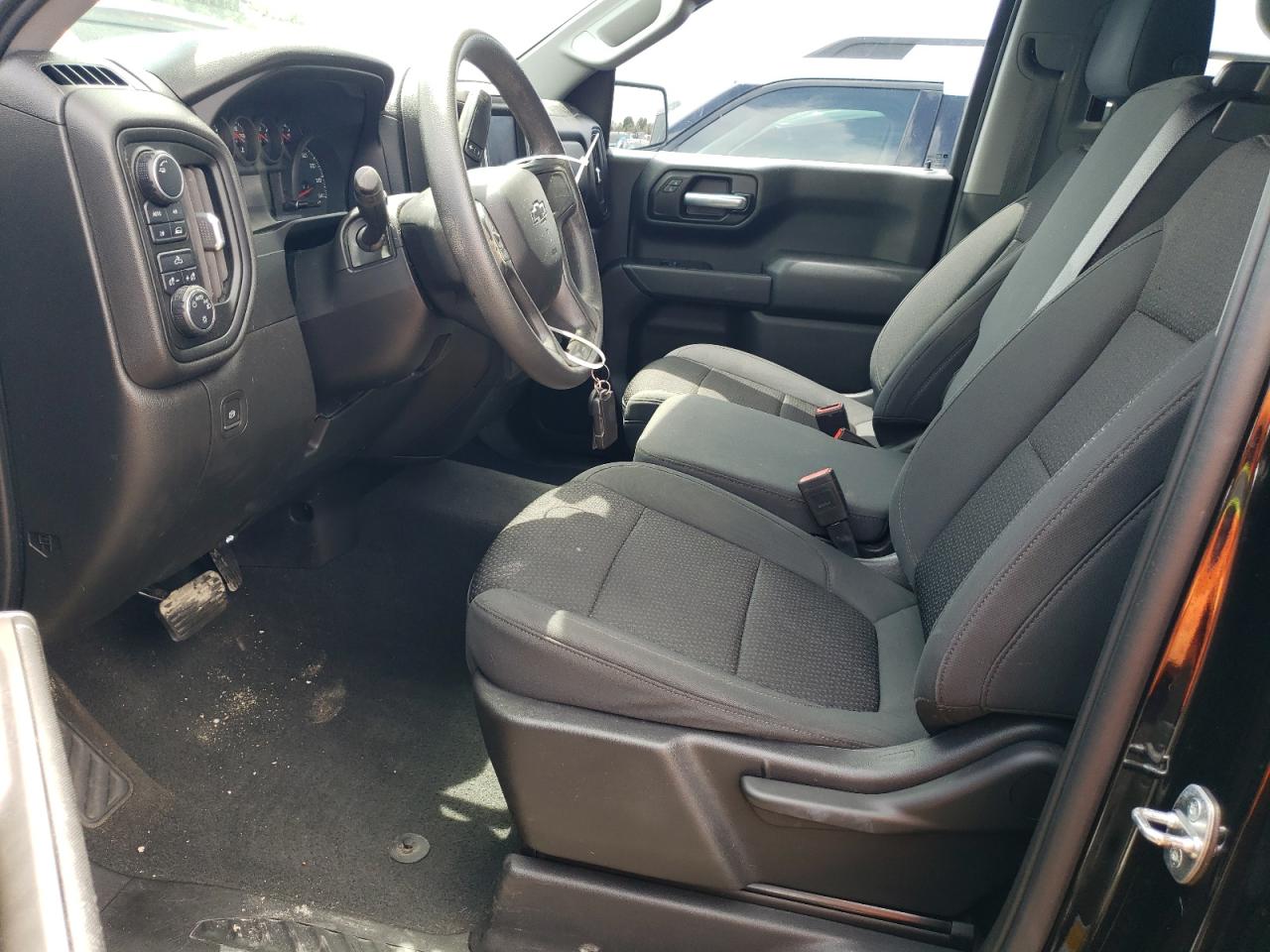 2021 Chevrolet Silverado K1500 Custom VIN: 1GCRYBEKXMZ301494 Lot: 66757674