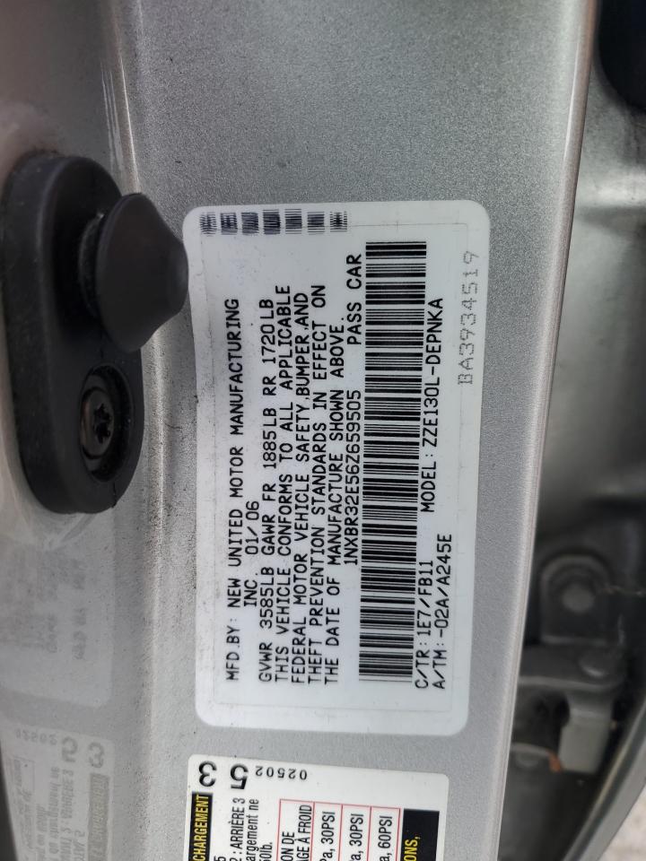 1NXBR32E56Z659505 2006 Toyota Corolla Ce