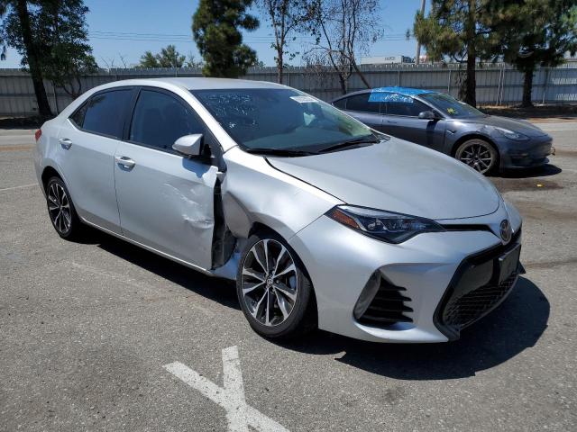  TOYOTA COROLLA 2017 Srebrny