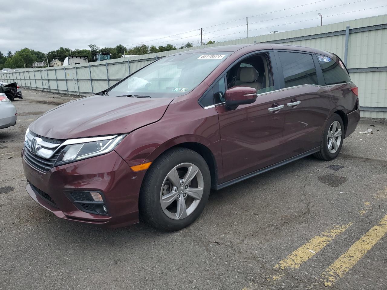 2020 Honda Odyssey Exl VIN: 5FNRL6H77LB060009 Lot: 69148974