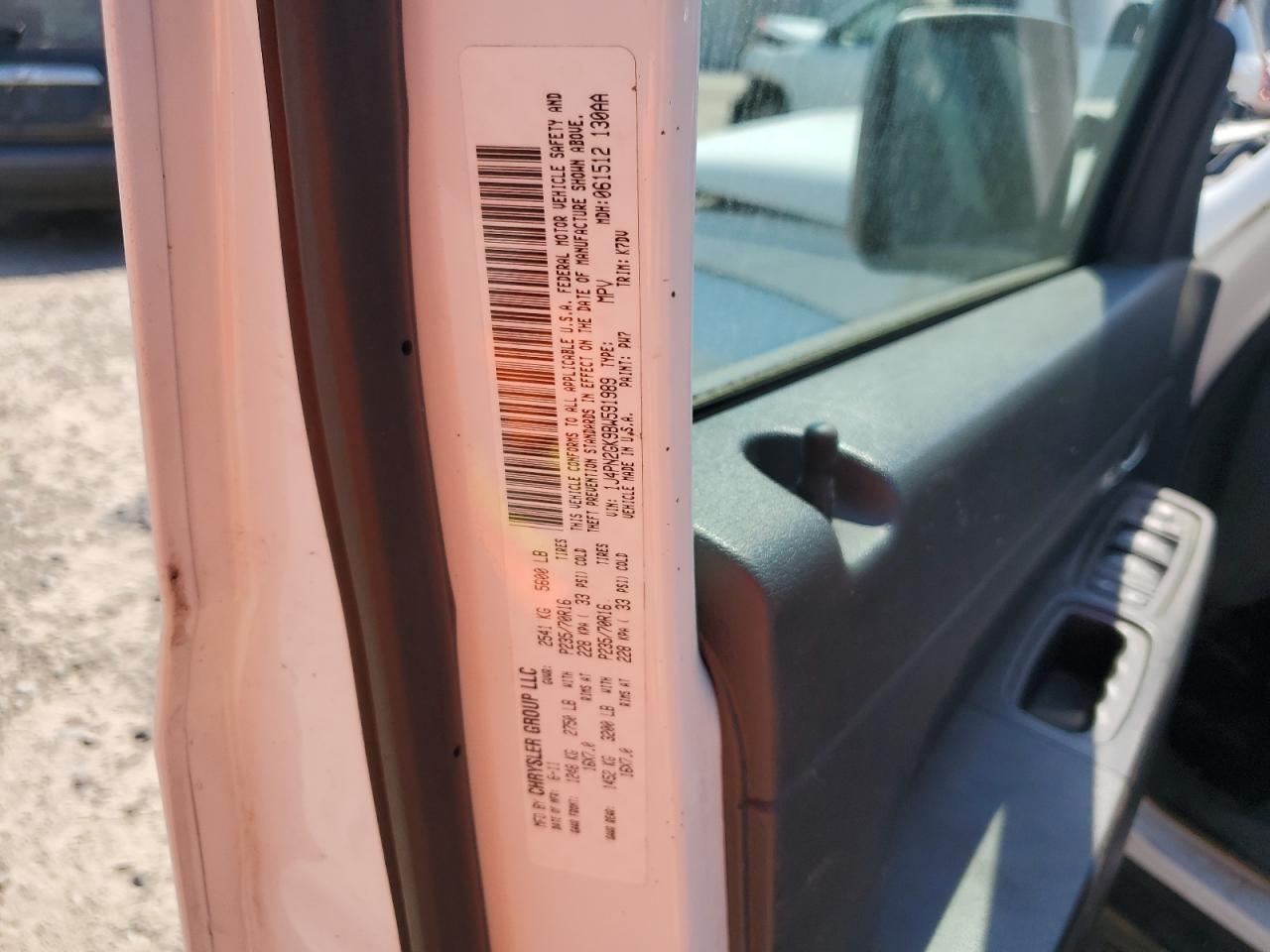 1J4PN2GK9BW591989 2011 Jeep Liberty Sport