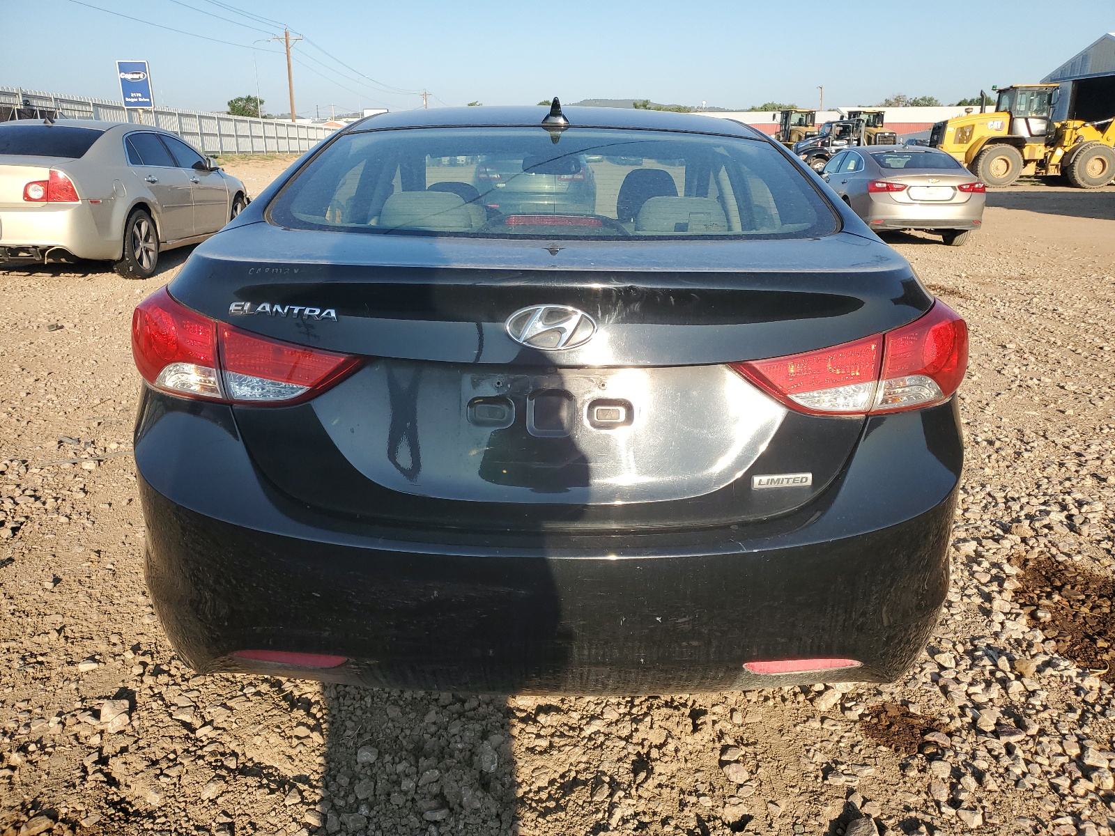 2012 Hyundai Elantra Gls vin: KMHDH4AE0CU185803