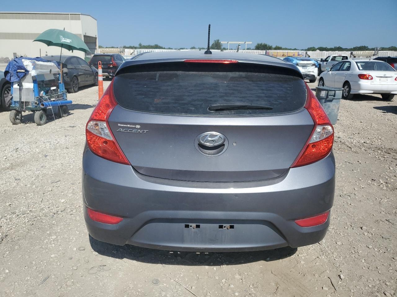 2013 Hyundai Accent Gls VIN: KMHCU5AE1DU138021 Lot: 65159024