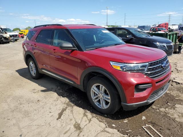  FORD EXPLORER 2021 Бордовый