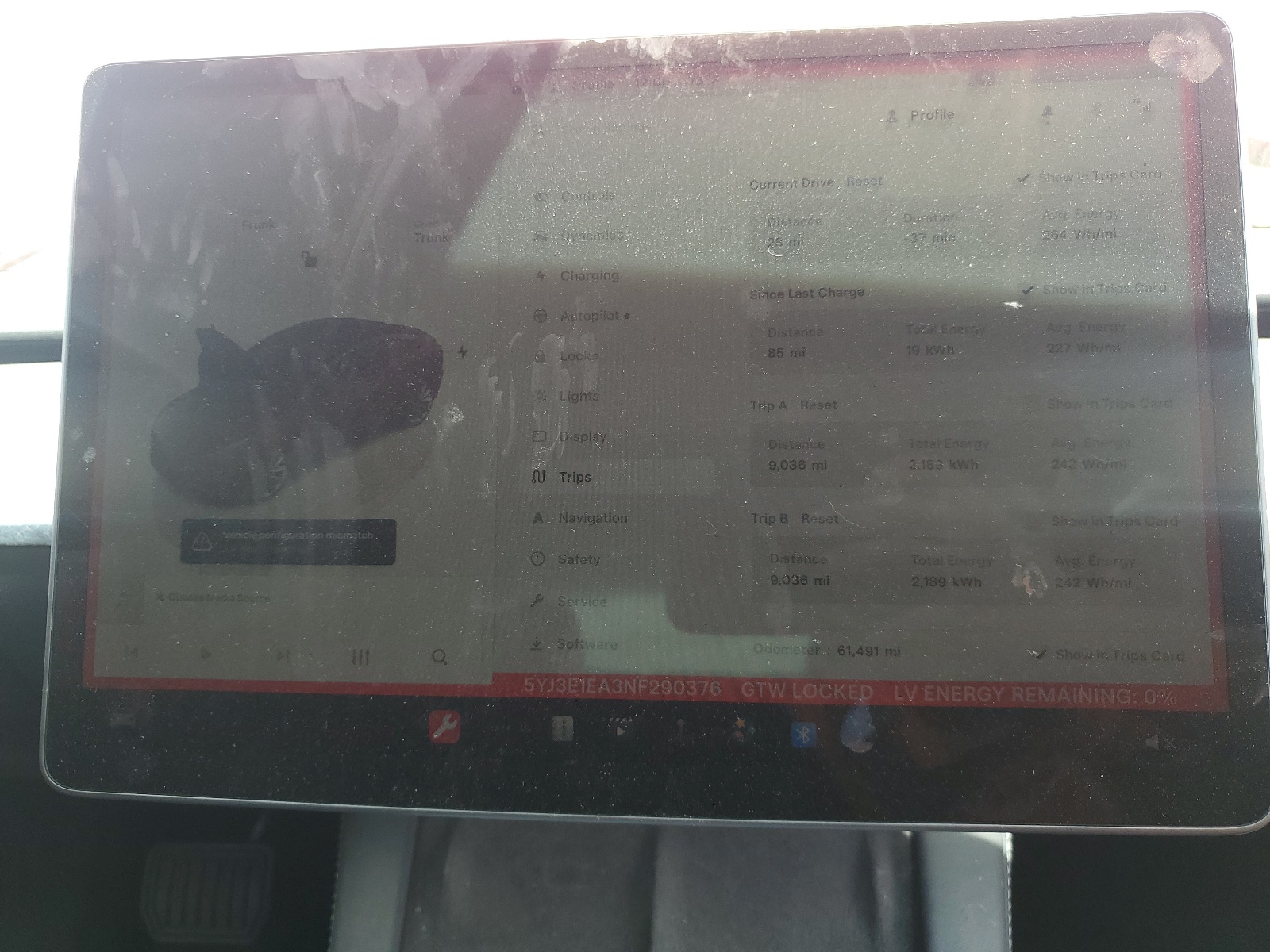 5YJ3E1EA3NF290376 2022 Tesla Model 3