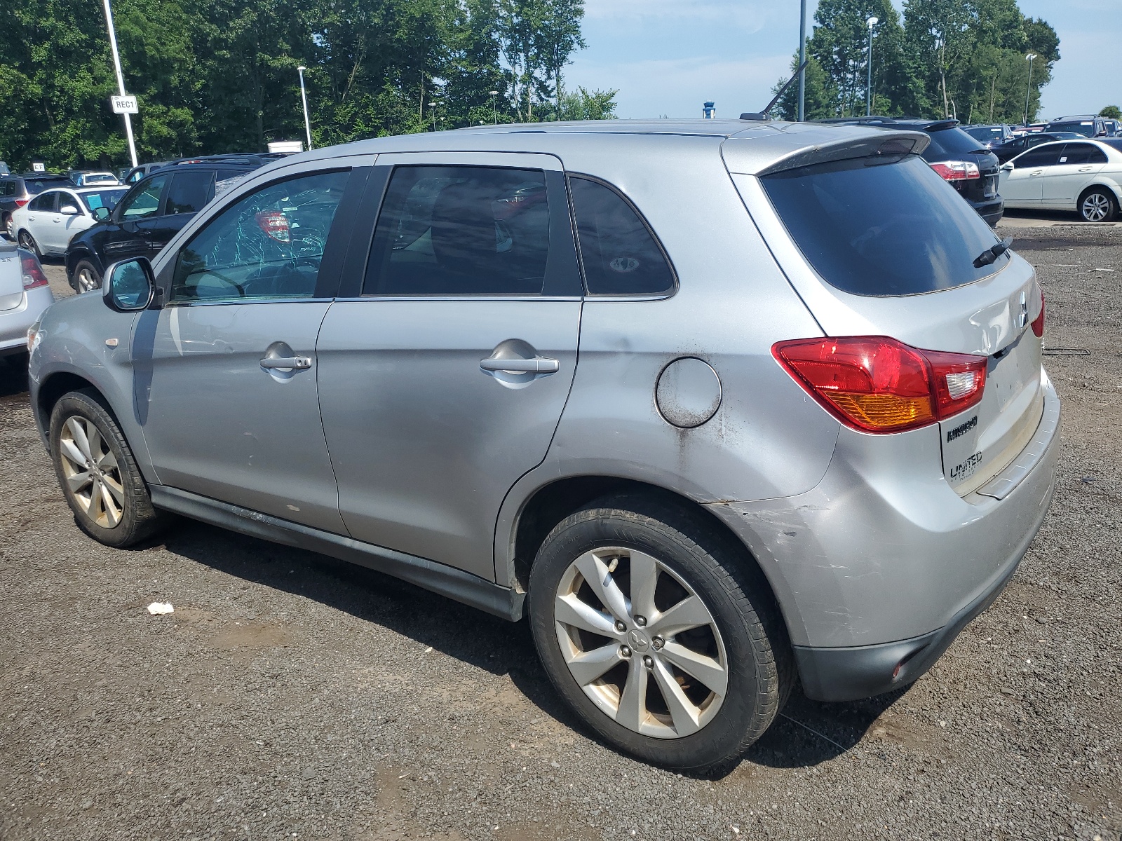 2014 Mitsubishi Outlander Sport Se vin: 4A4AR4AU2EE021194