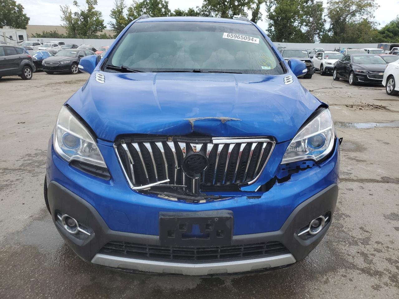 2015 BUICK ENCORE with FRONT END damage, VIN KL4CJBSB6FB125614