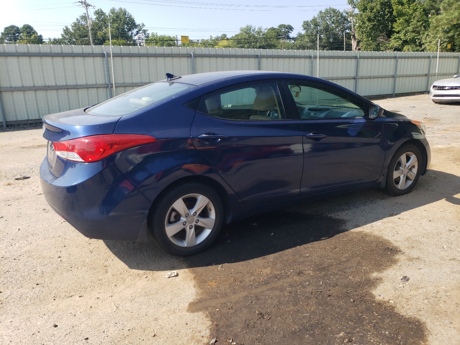 2013 Hyundai Elantra Gls vin: KMHDH4AE4DU530509