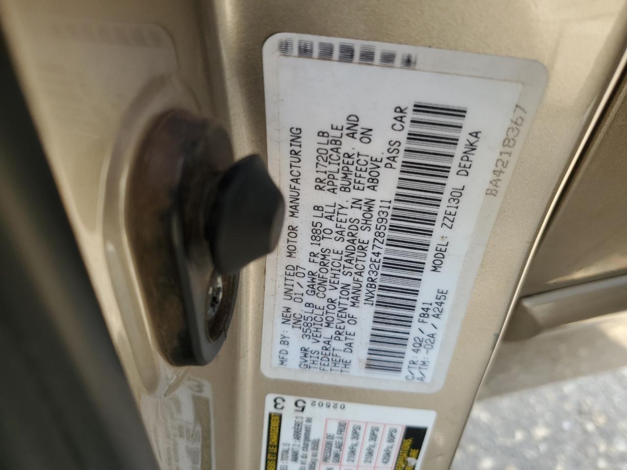 2007 Toyota Corolla - Image 13