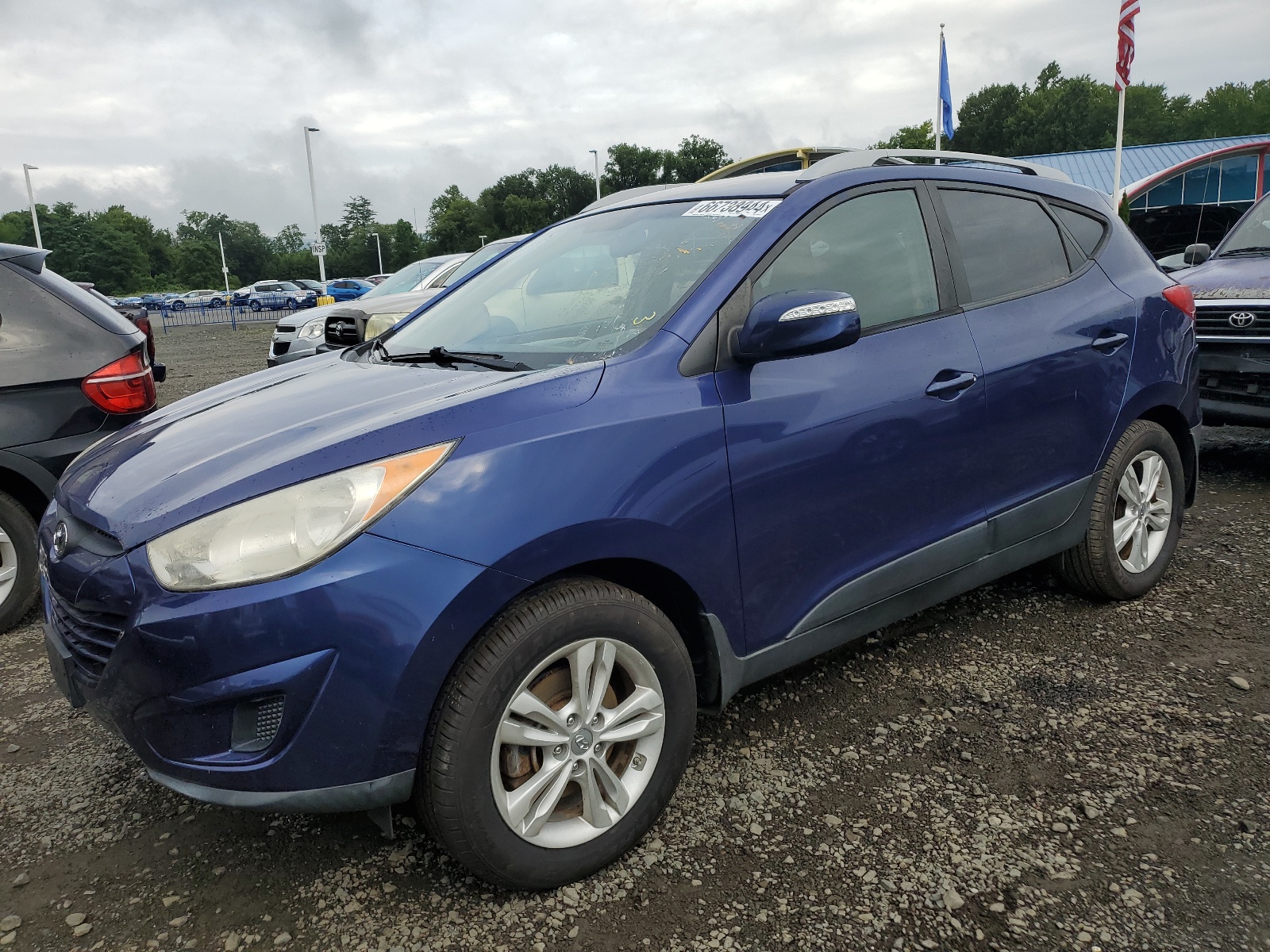 2012 Hyundai Tucson Gls vin: KM8JUCAC6CU373314