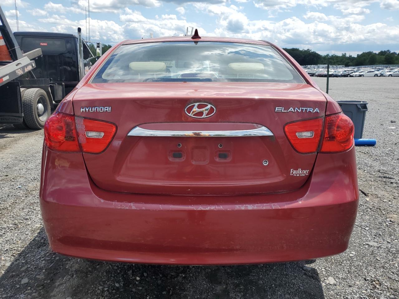 2010 Hyundai Elantra Blue VIN: KMHDU4AD7AU936556 Lot: 67252534