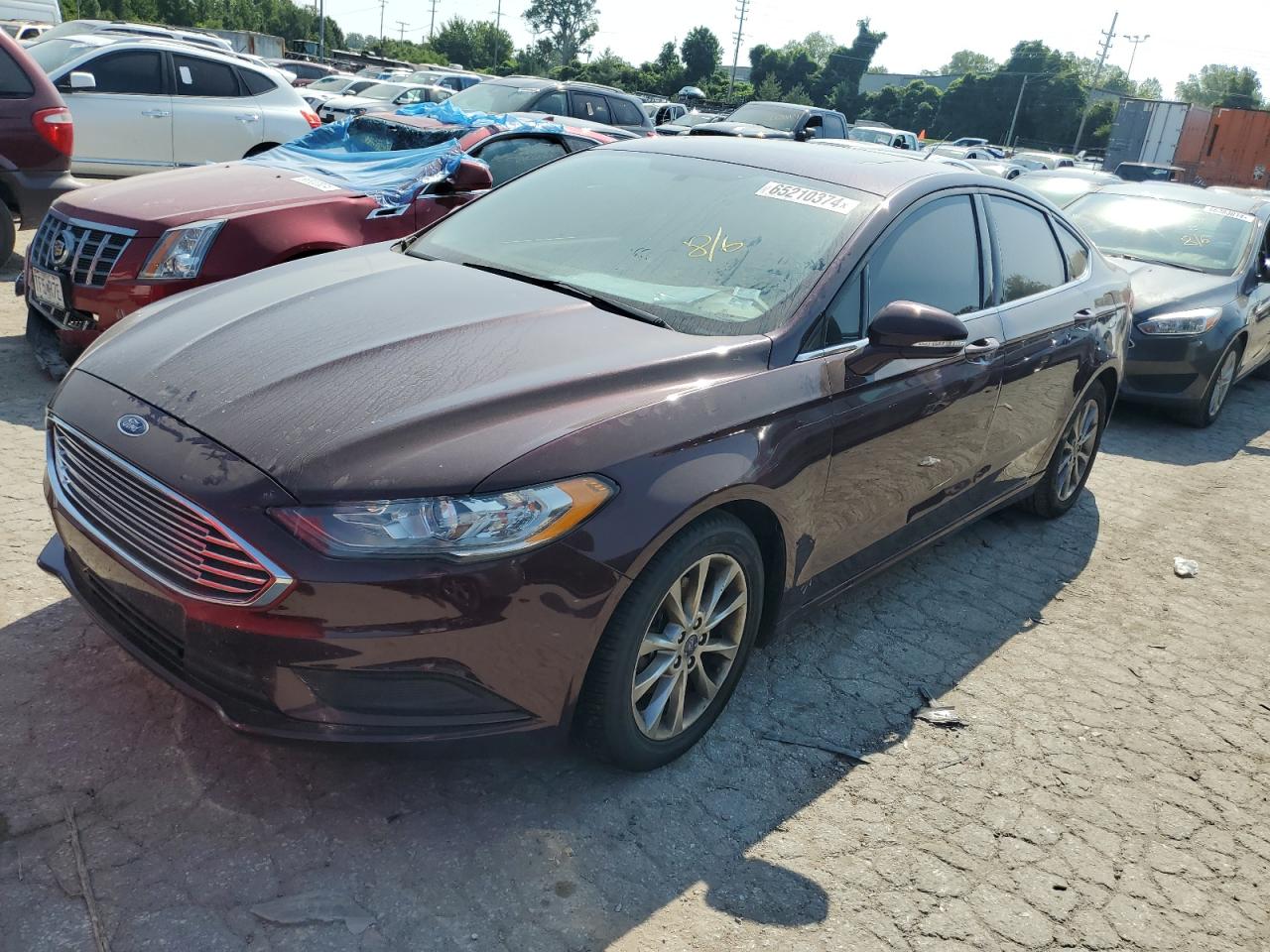 3FA6P0HD9HR176222 FORD FUSION 2017