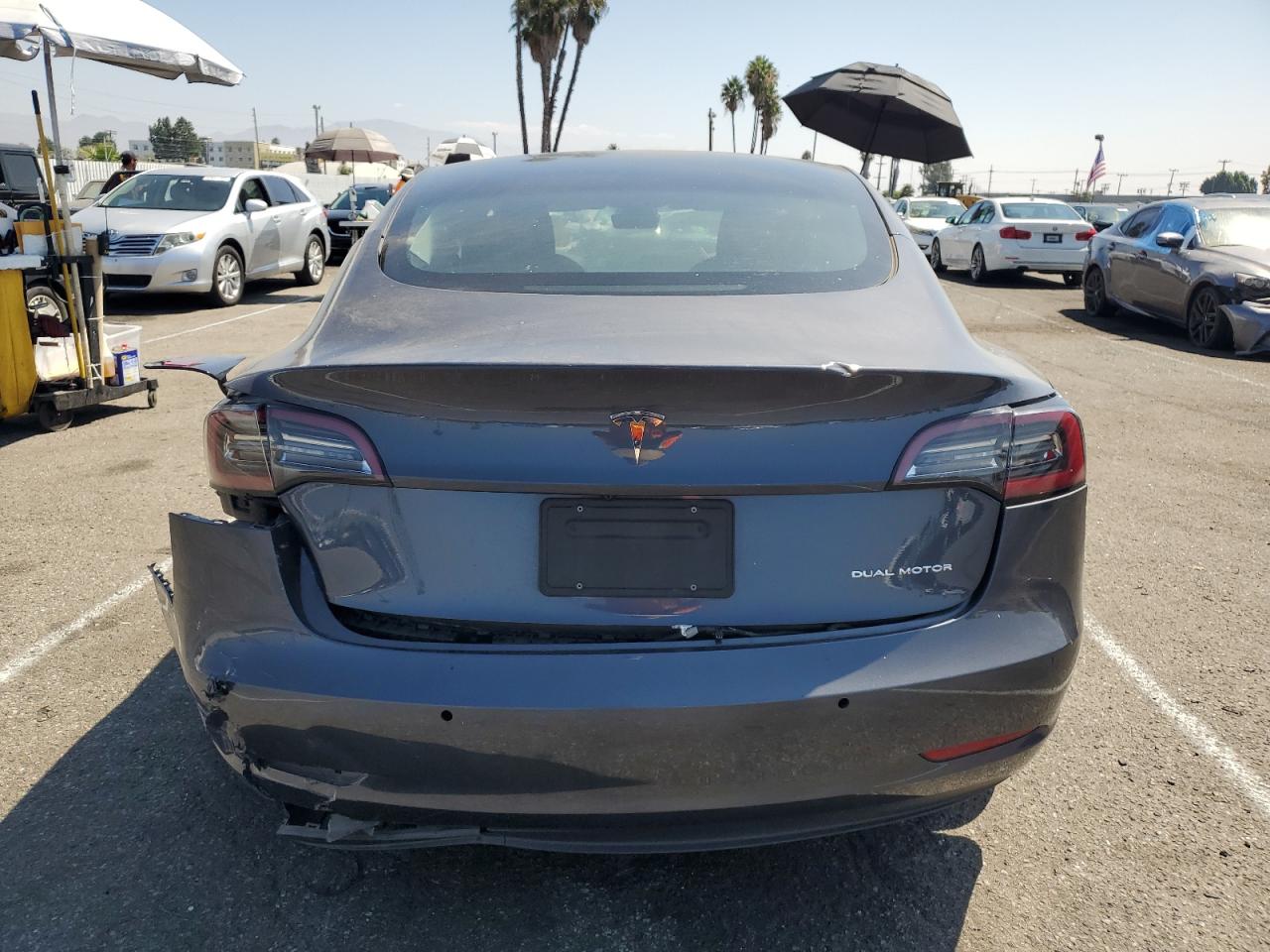 2022 Tesla Model 3 VIN: 5YJ3E1EB7NF277493 Lot: 69624384