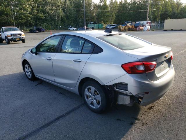  CHEVROLET CRUZE 2018 Silver
