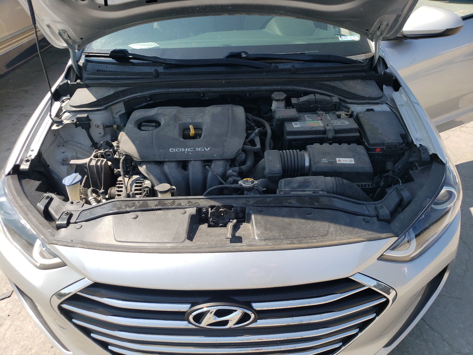 KMHD74LF0HU072448 2017 Hyundai Elantra Se