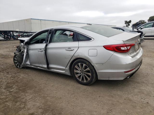  HYUNDAI SONATA 2017 Silver