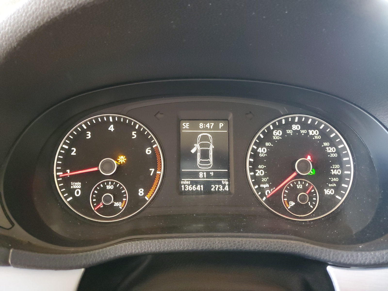 1VWBP7A30CC051276 2012 Volkswagen Passat Se