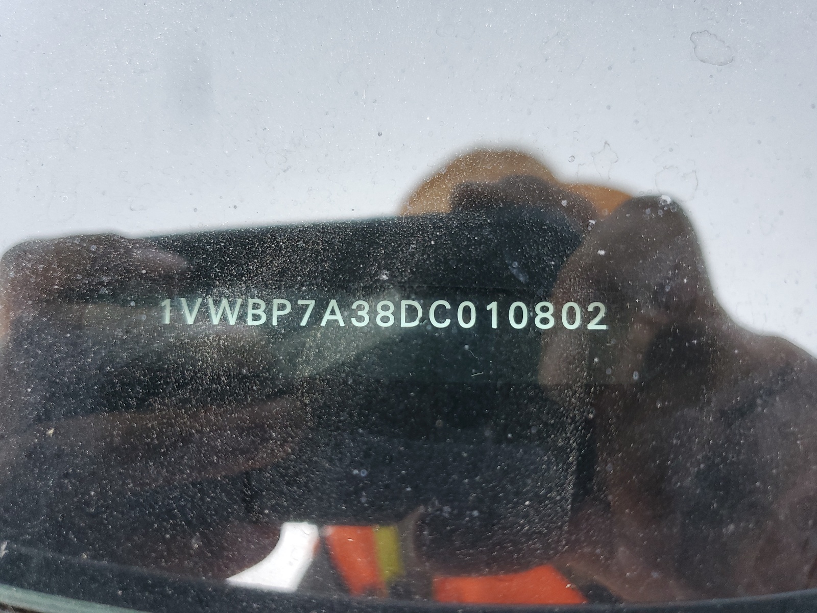 1VWBP7A38DC010802 2013 Volkswagen Passat Se