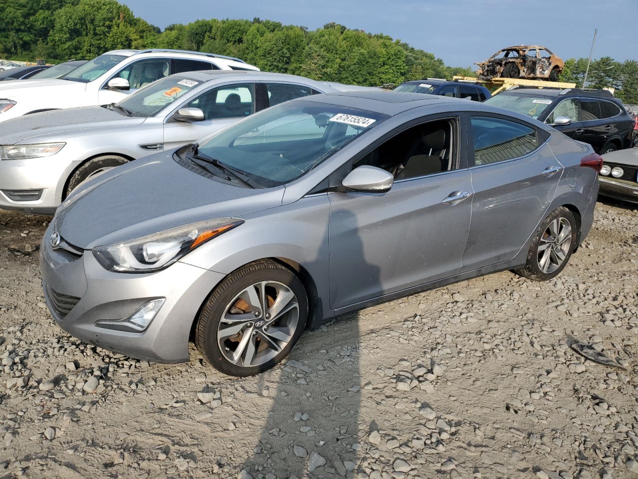 2015 Hyundai Elantra Se იყიდება Windsor-ში, NJ - Water/Flood