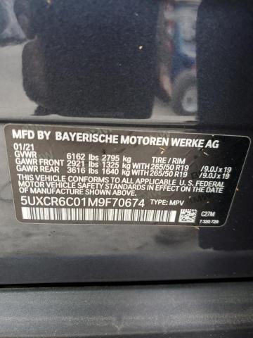 5UXCR6C01M9F70674 BMW X5 XDRIVE4 13