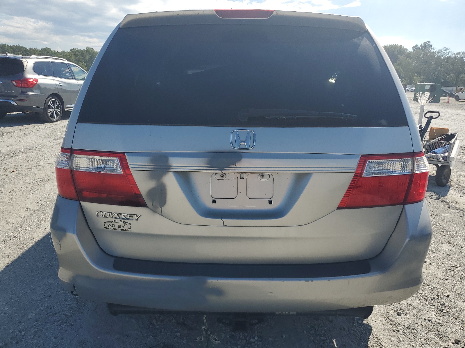 5FNRL38687B442318 2007 Honda Odyssey Exl