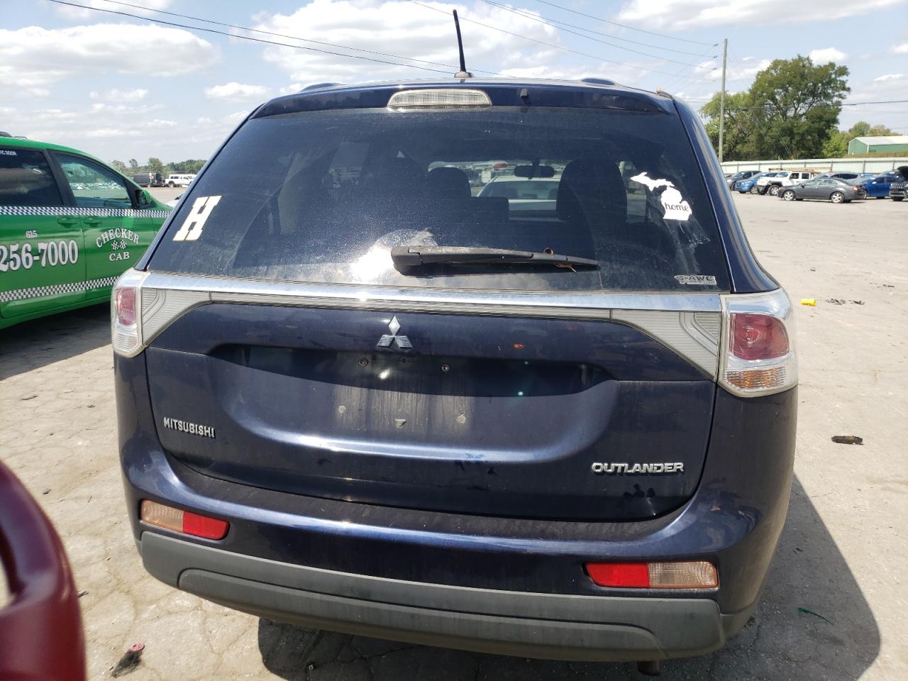 2014 Mitsubishi Outlander Se VIN: JA4AZ3A35EZ017863 Lot: 68158364