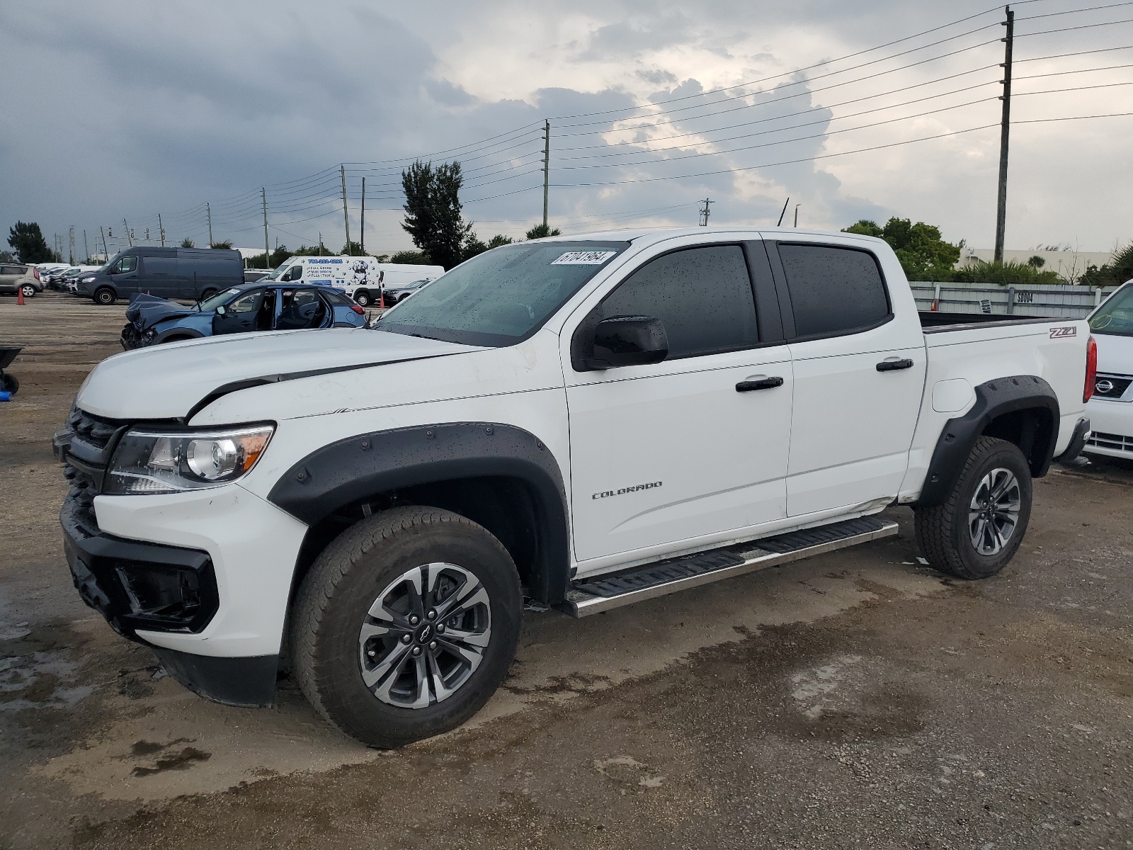 2022 Chevrolet Colorado Z71 vin: 1GCGSDEN1N1191482