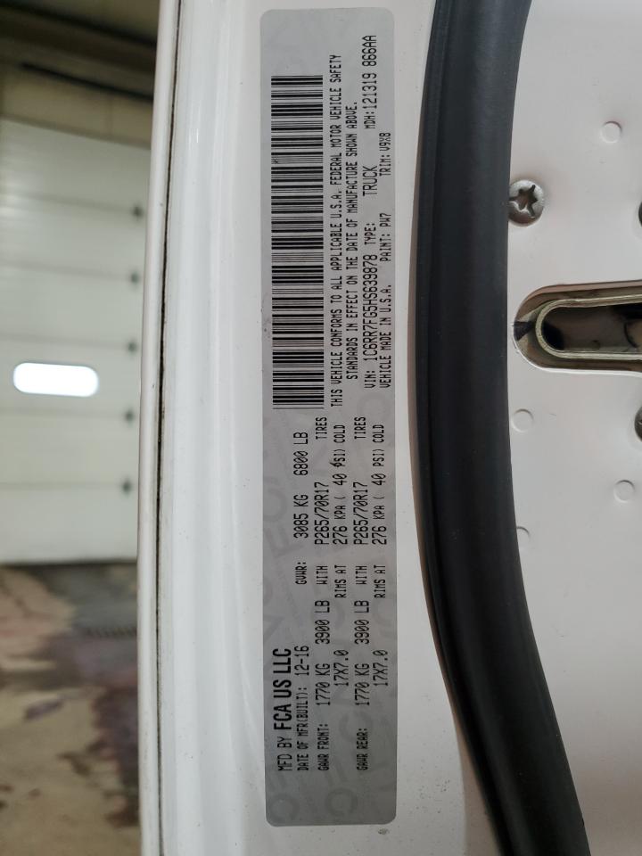 2017 Ram 1500 St VIN: 1C6RR7FG5HS639878 Lot: 66432914