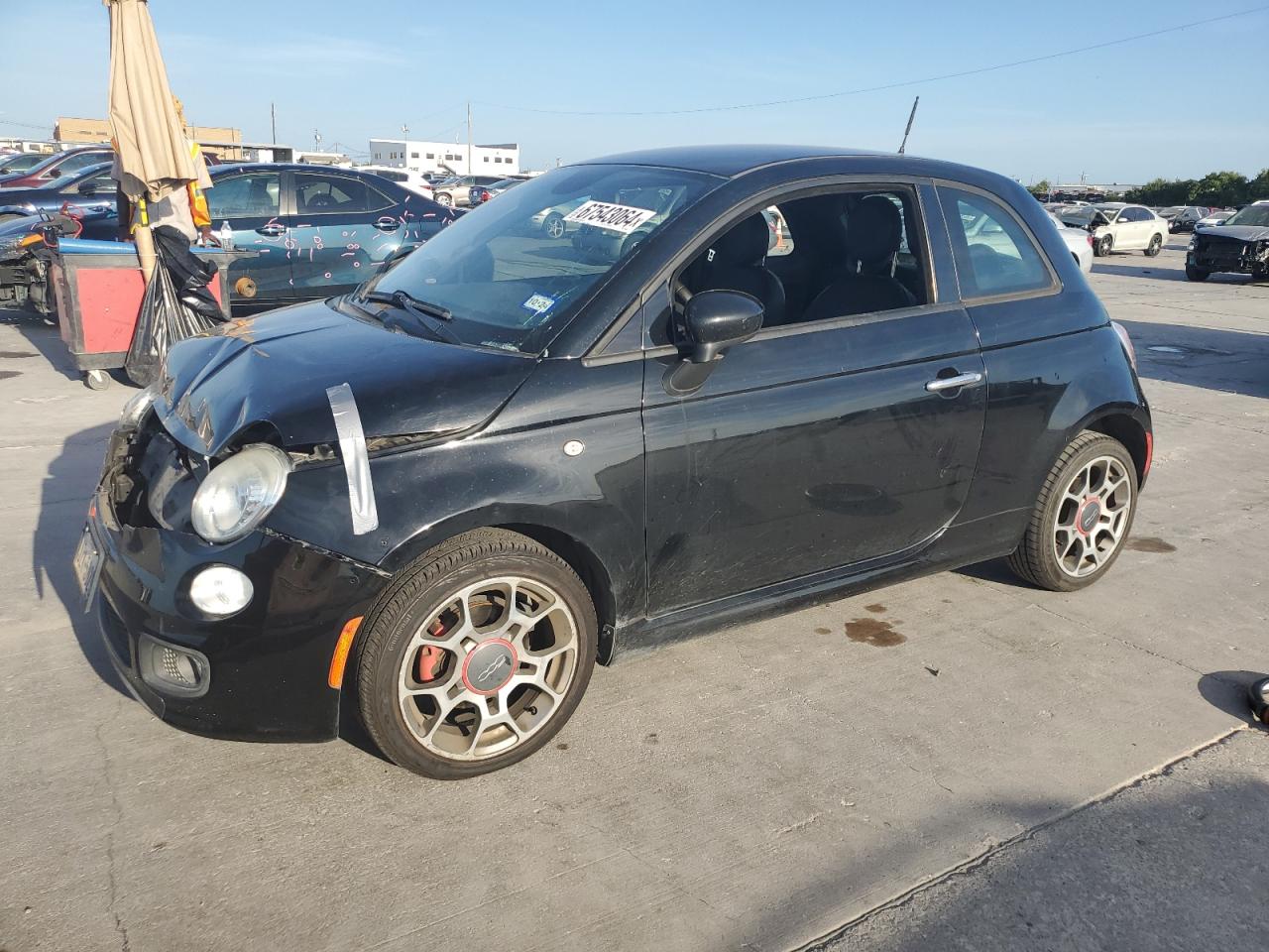 2015 Fiat 500 Sport VIN: 3C3CFFBR3FT501569 Lot: 67543064