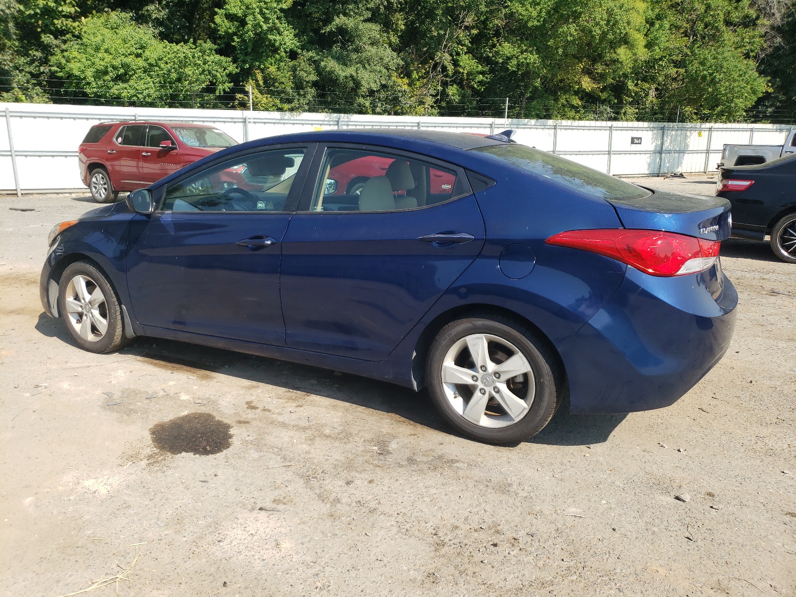 2013 Hyundai Elantra Gls vin: KMHDH4AE4DU530509