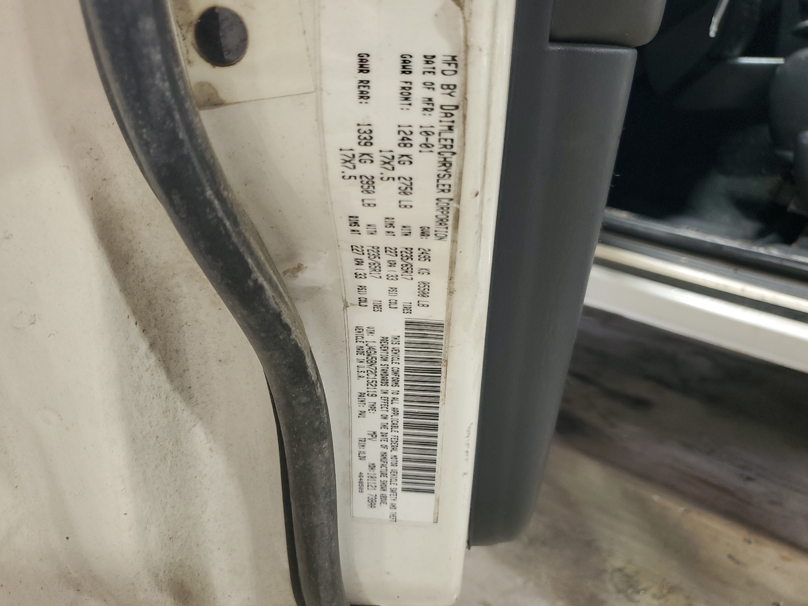 1J4GW58N72C152119 2002 Jeep Grand Cherokee Limited