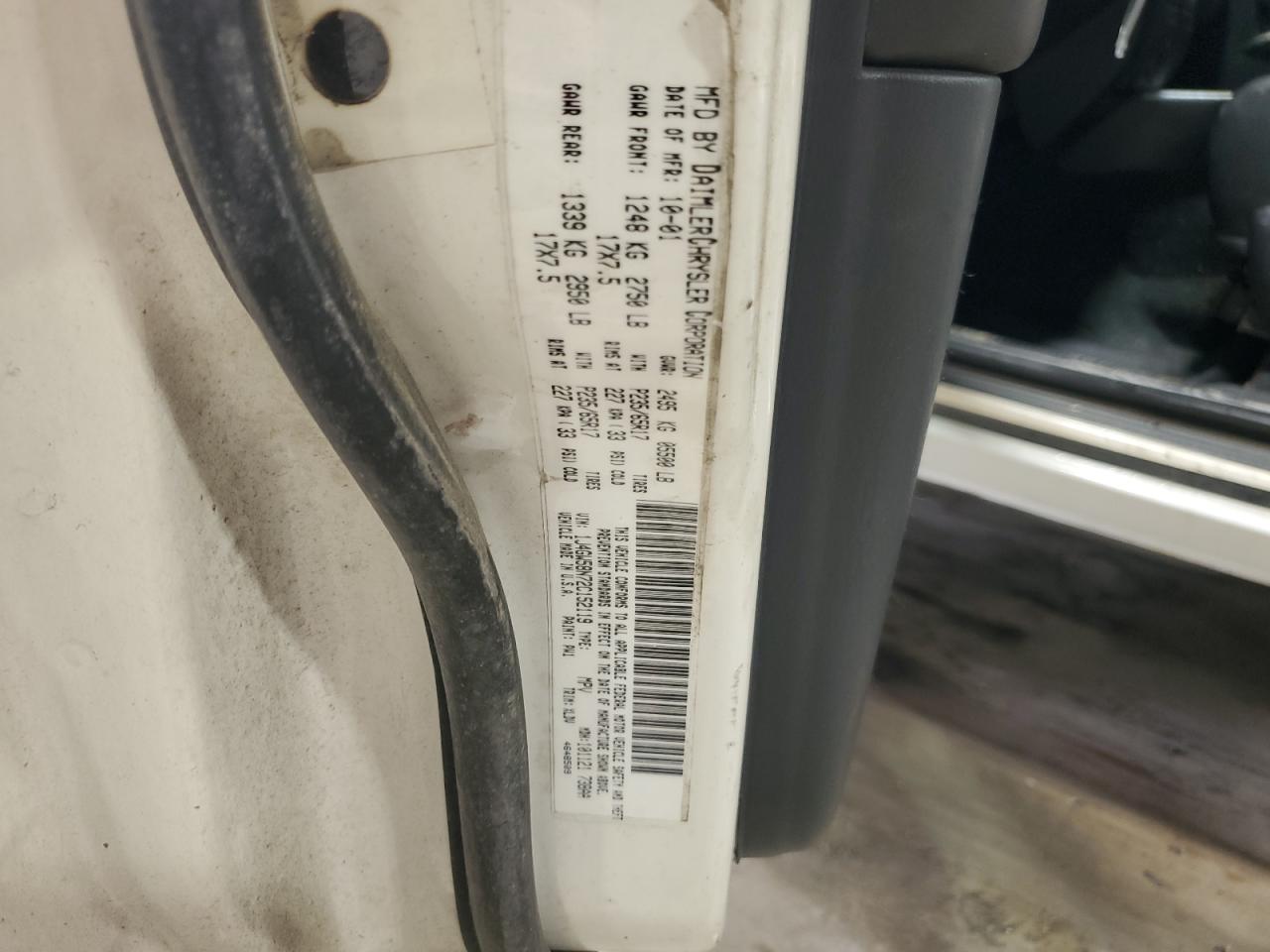 2002 Jeep Grand Cherokee Limited VIN: 1J4GW58N72C152119 Lot: 67093394