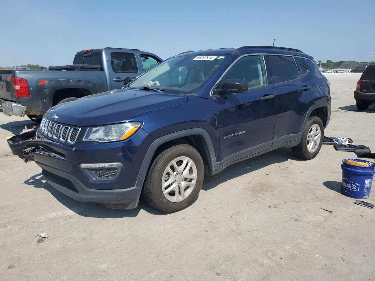 3C4NJDAB7KT689664 2019 JEEP COMPASS - Image 1