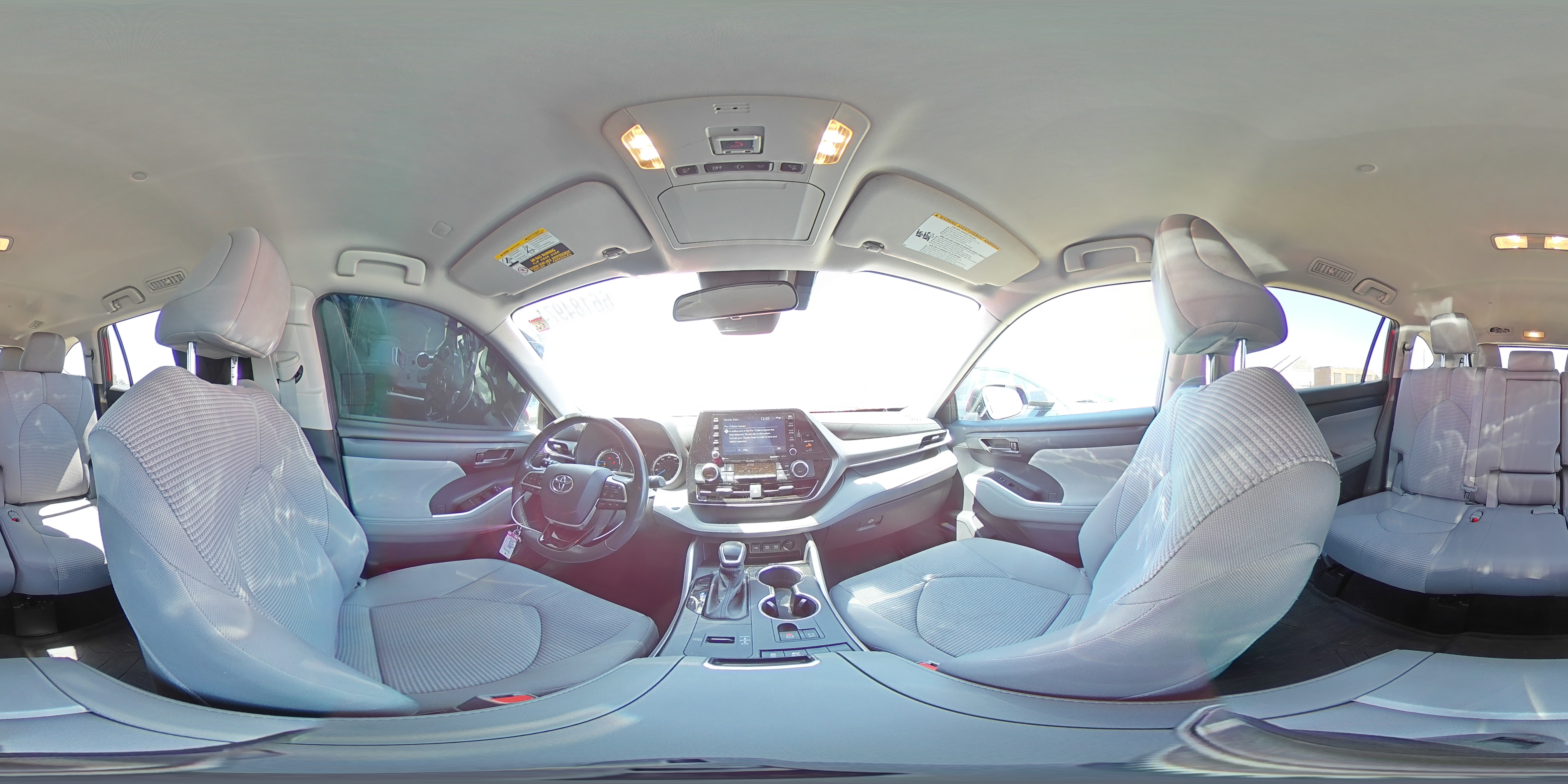 2021 Toyota Highlander Hybrid Le VIN: 5TDZARAH5MS504222 Lot: 66184974