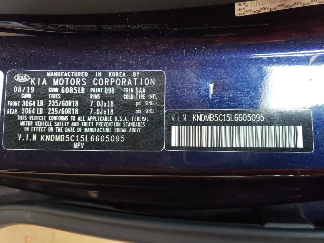 KNDMB5C15L6605095 2020 Kia Sedona Lx