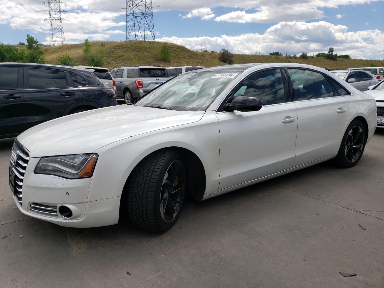 2011 Audi A8 L Quattro VIN: WAURVAFD1BN019197 Lot: 67758484